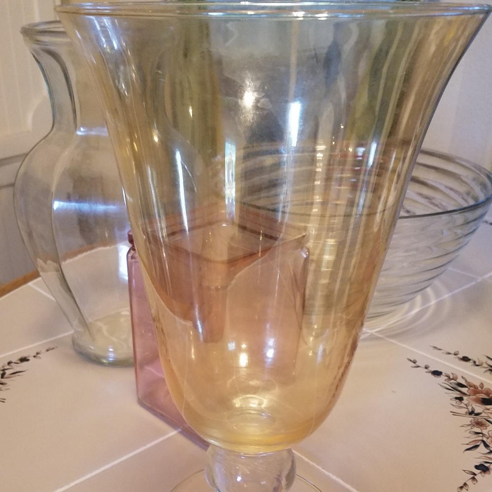 Handcrafted Polish Glass Vase
